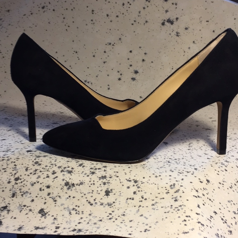 Black Suede Pump